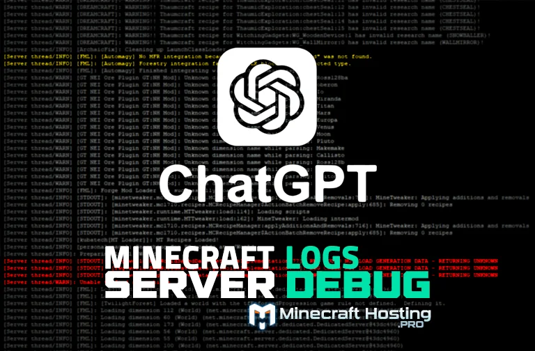 Como Usar o ChatGPT para Debugar Seu Servidor Minecraft