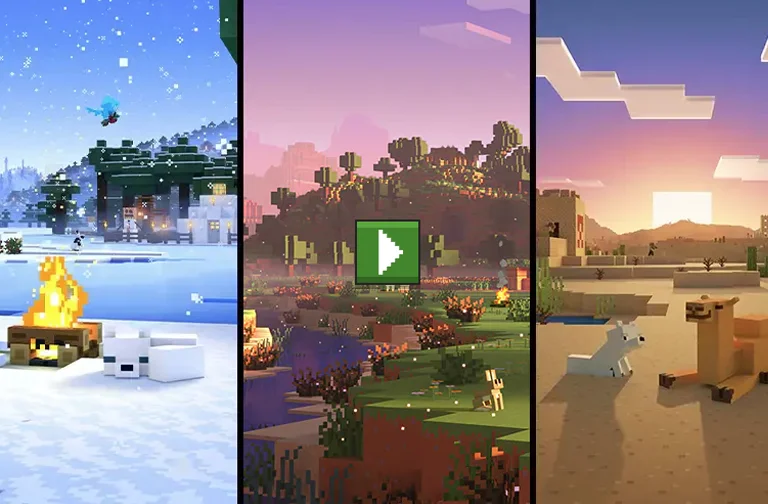 Finding Calm in a Blocky World: Minecraft's Soothing Scenes Tour