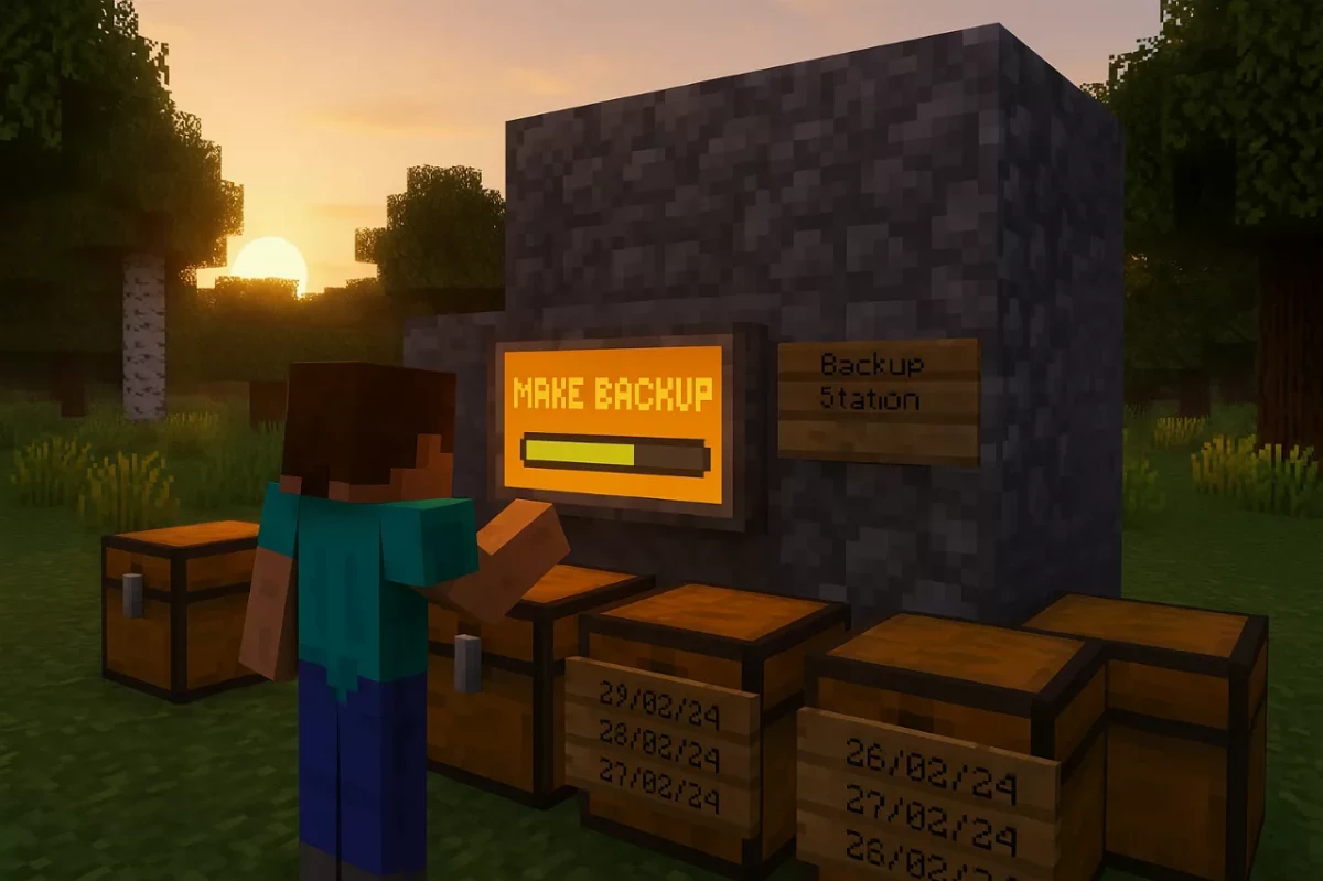 Paano Mag-backup ng Iyong Minecraft Server