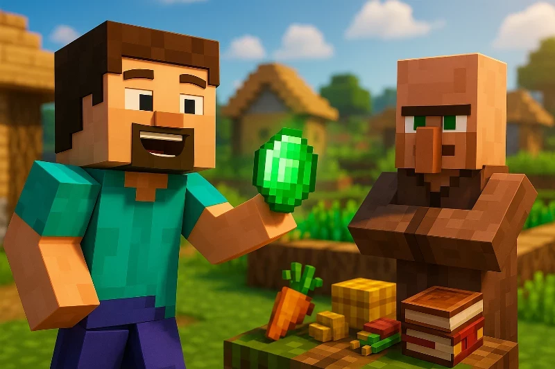 Jak opanowa&cacute; handel w Minecraft Village & Pillage