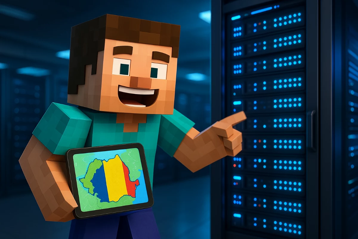 Romanian Minecraft Servers hosted in Bucharest